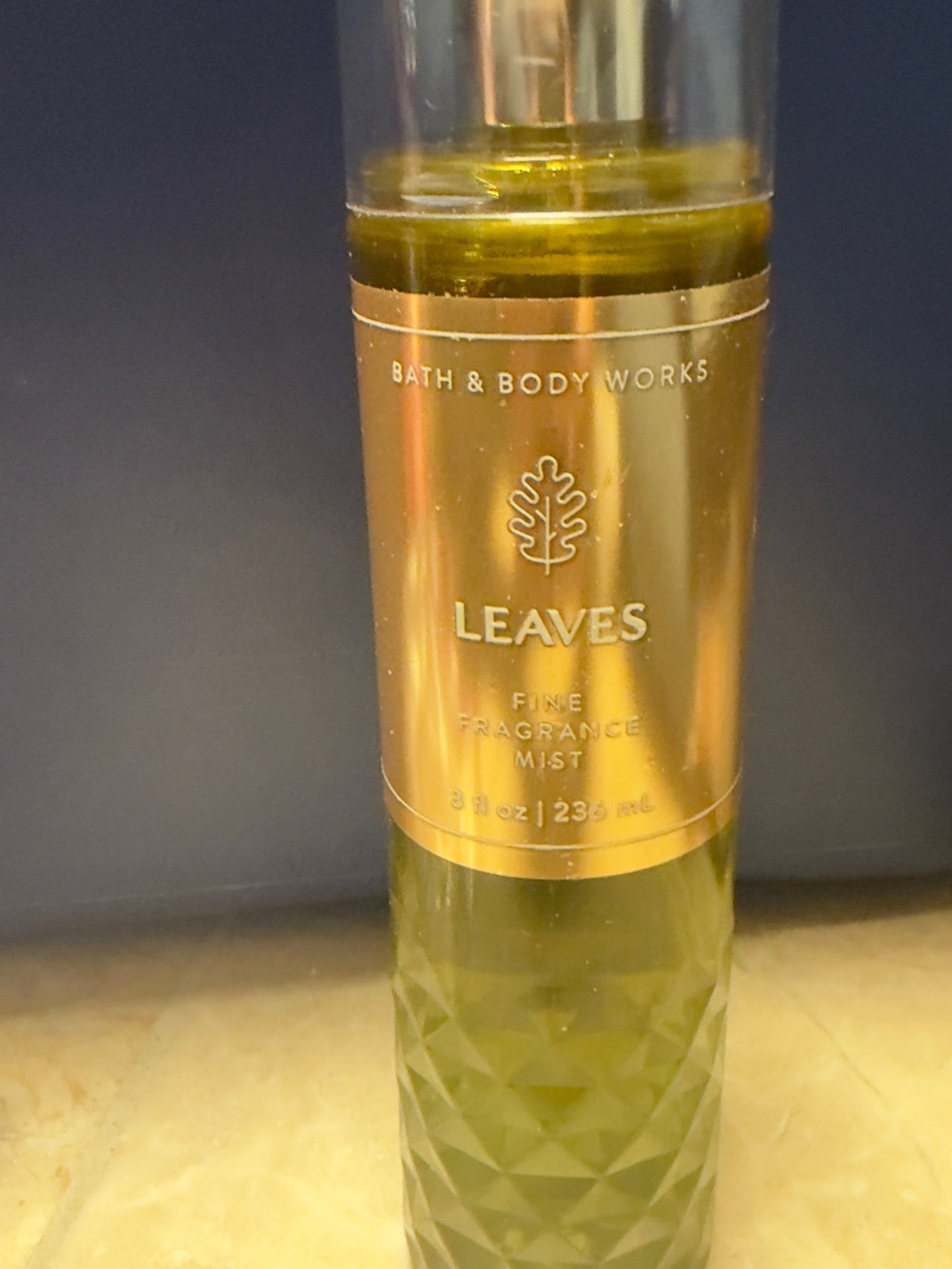 Bath & Body Works Leaves Fine Fragrance Mist - Olive & Gold